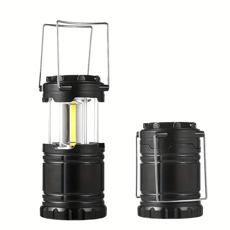 Camp Lamp, Outdoor Tent Light, Portable Lantern, Multifunctional Emergency Light, Battery Powered (Batteries Not Included)