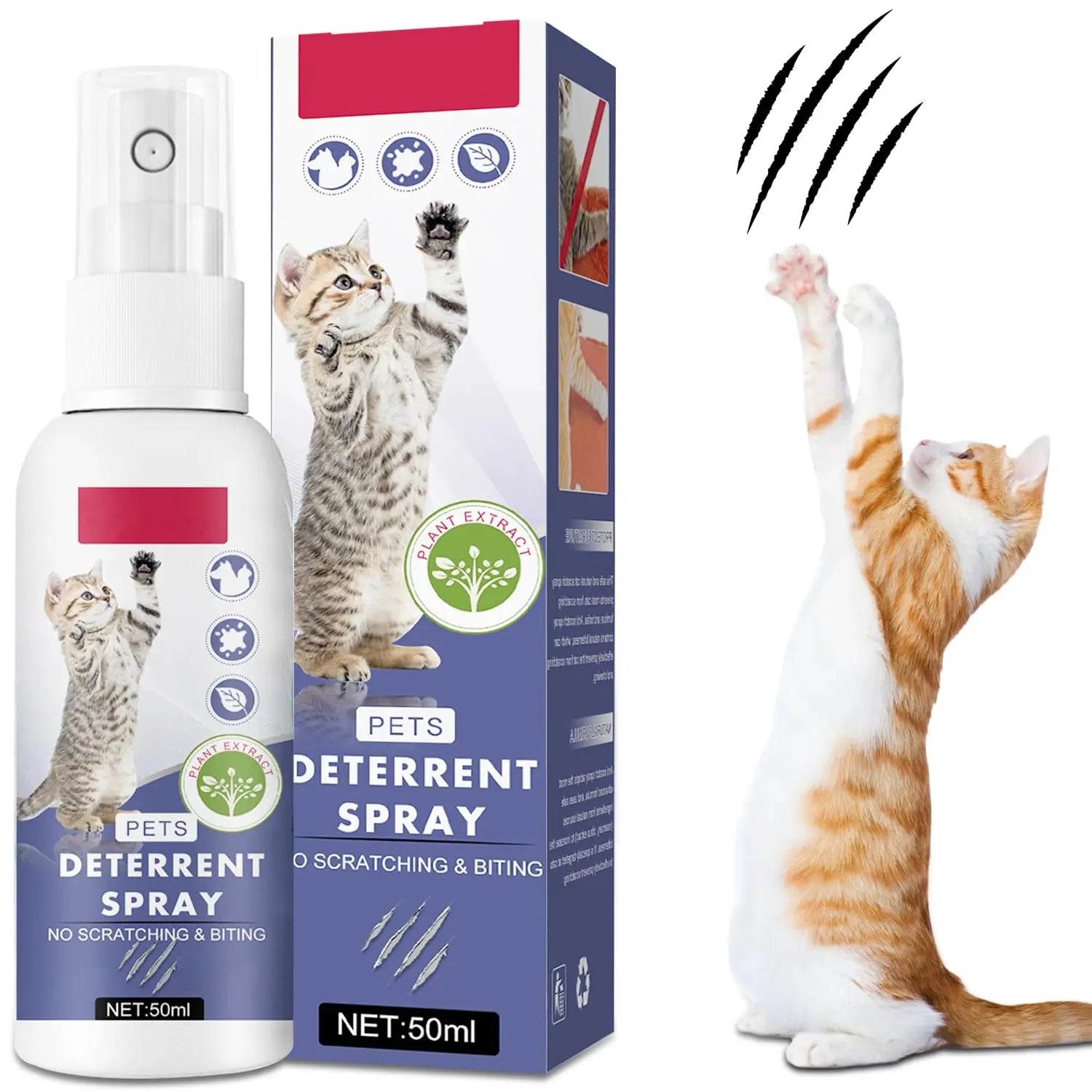 Spray anti-arranhões para gatos