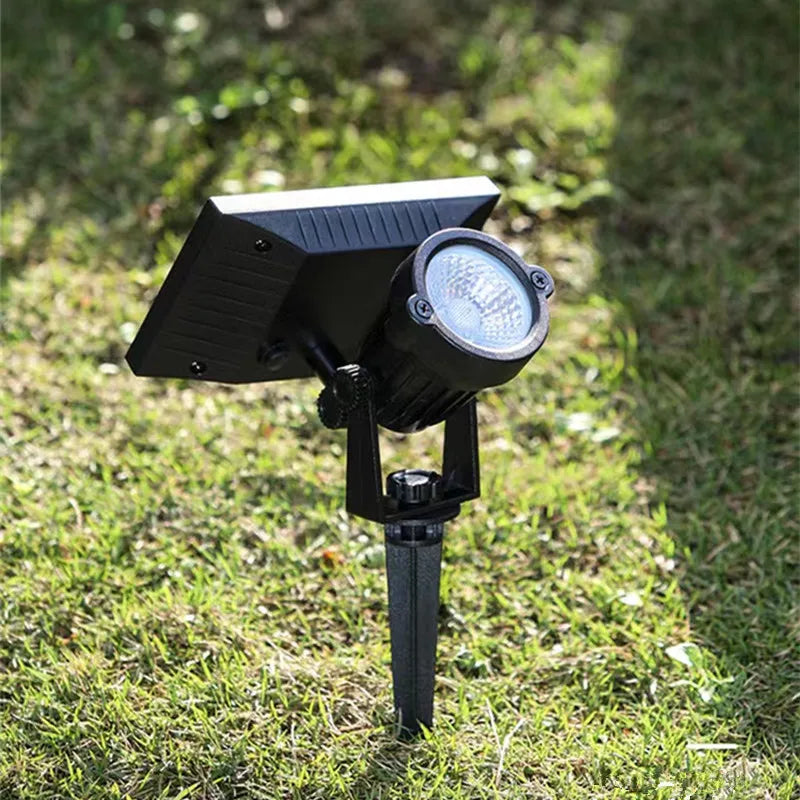 Outdoor LED Solar Lawn Lamp 5W 10W Solar light Waterproof Spotlights Adjustable Wall/Landscape Garden Lawn Solar Spot Light